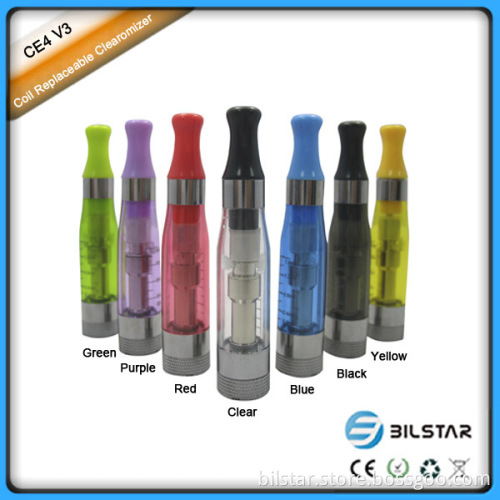 Bilstar Long Wick CE4 Vaporizer EGO CE4 V3/CE4+ Atomizer for EGO Battery/E-Cigarette